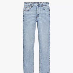 Zara Women's High Rise Light Blue Jeans